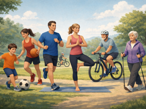 El deporte en distintas etapas de edad